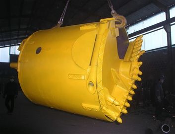Drilling Augers Buckets Foundation Drilling Tools Three Wing Core Barrel for Rock Drilling Equipment
