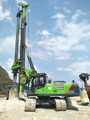Piling machine diamond core drilling rig rotary borewell machine  portable water well drilling rigKR125