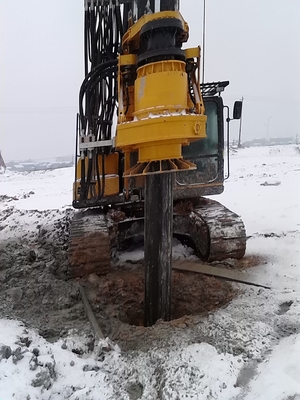 KR125A Wiertnica obrotowa Maszyna do palowania Infrastruktura Sprzęt do wbijania pali 37m