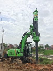 Mini hydrauliczna platforma do palowania TYSIM z maksymalnym momentem obrotowym 4T Max.