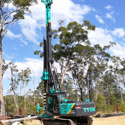 Konstrukcja hydrauliczna obrotowa palownica z podwoziem CAT