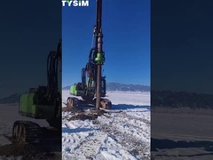 Hydrauliczne gromadzenie gruntu Głębokość wiertnicza 220 KN.m