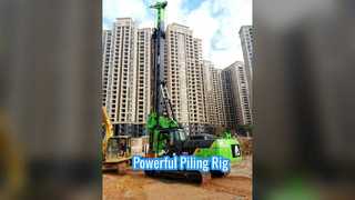 Wiertnica do palowania TYSIM KR150C Maksymalny moment obrotowy 150 kN m