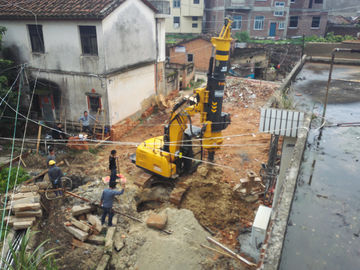 KR50 Hydrauliczna wiertnica do palowania z przystawką do wiercenia koparki o maksymalnej głębokości 24m