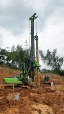Ekskawator Wodociąg do wiertniczego studni Fundament Wiertniczy kamienny KR150A 1300mm Hydraulic Piling Rig