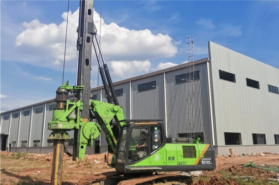 Ekskawator Wodociąg do wiertniczego studni Fundament Wiertniczy kamienny KR150A 1300mm Hydraulic Piling Rig