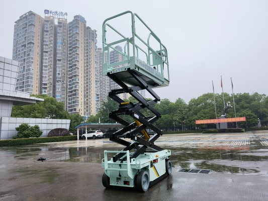 TS6 Roboczy hydrauliczny mobilny podnośnik nożycowy 7,8 m Warsztatowy silnik elektryczny Stacjonarny