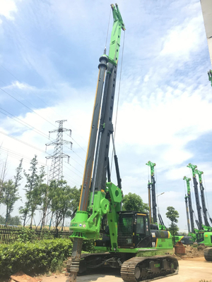 Średnia wiertnica obrotowa Rock Machine do budowy Tysim Piling Rig Kr300e 54m