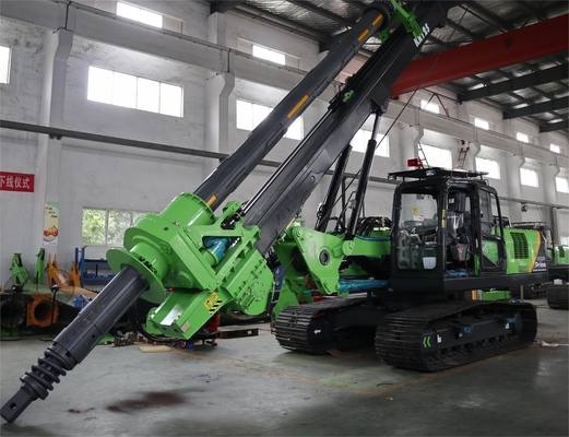 Hydrauliczna maszyna do wbijania pali KR125ES Wiertnica geotechniczna do budowy mostów 1800 mm