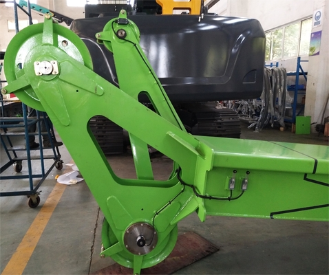 Hydrauliczna maszyna do wbijania pali KR125ES Wiertnica geotechniczna do budowy mostów 1800 mm