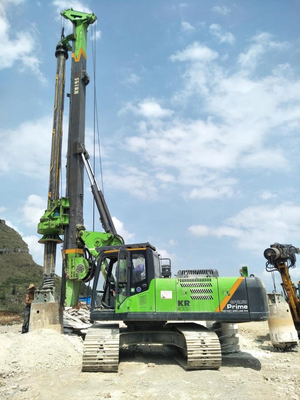 KR125 Piling Diamond Core Wiertnica Obrotowa maszyna Borewell Przenośna studnia wodna