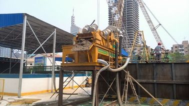 RMT200 Wiertnica Mud Desander Mini Bored Piling Maszyna Odmulacz Mud Cut 0.06mm