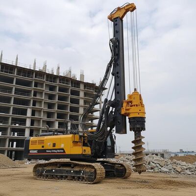 KR300C Rotary Drilling Machine with 54m Drilling Depth 320 kN.m Torque and 2500mm Drilling Diameter for High-Rise Foundations