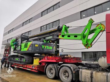 TYSIM KR125A Obrotowa wiertnica do palowania z dźwignią blokującą maszynę Deeppd do 37m