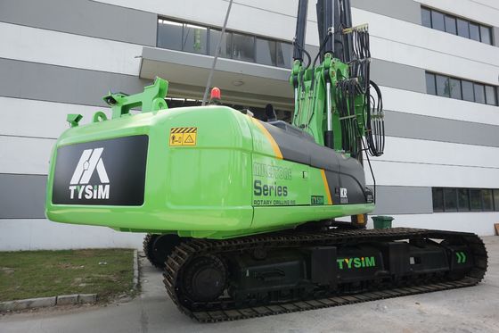 285 KN.M 80m Blokująca wiertarka do otworów Kelly Bar TYSIM KR285C Max.