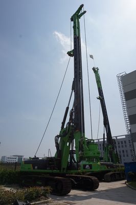 285 KN.M 80m Blokująca wiertarka do otworów Kelly Bar TYSIM KR285C Max.