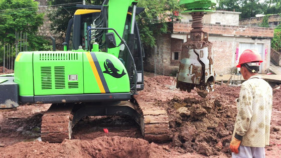 KR40A High Security Zielona hydrauliczna platforma do palowania o głębokości 12 m i średnicy 1200 mm