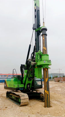 Mały ogólny transport Wiertarka ślimakowa hydrauliczna 1200 mm do palowania Max. moment obrotowy 60 kN.m zapewniony spokój