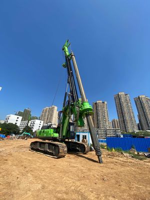 Głębokość wiercenia 31m Piel Foundation Drilling Machine Rotary Piling Rig Diameter 2000 mm Low Head Room