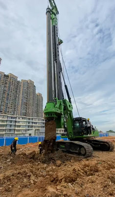 Głębokość wiercenia 31m Piel Foundation Drilling Machine Rotary Piling Rig Diameter 2000 mm Low Head Room