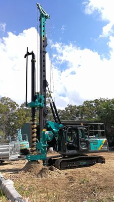 Konstrukcja hydrauliczna obrotowa palownica z podwoziem CAT