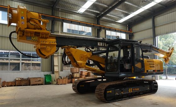 Hydrauliczna maszyna do palowania z prędkością roboczą 5-26 obr./min, ciśnieniem pilotowym 3,9 MPa i maksymalną głębokością palowania 20 mm do ciężkich zadań palowania