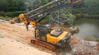 Maszyna do gromadzenia wiertni z ciśnieniem pilotażowym 3,9MPa, pojemnością 94,3 tony i maksymalnym momentem 150 KN.m dla fundamentów wiertniczych
