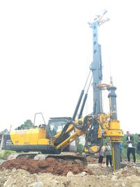 Wysokowydajna maszyna do palowania o udźwigu 94,3 tony, maksymalnej sile wyciągania 100 kN i maksymalnym momencie obrotowym 150 KN.m do wiercenia fundamentów