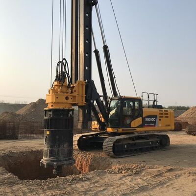 KR300C Rotacyjna maszyna do wiertniczej maszyny z 320 kN.m momentu obrotowego dla 54m głębokości wiercenia i 2500mm średnicy